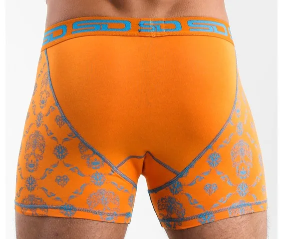 Оптовая продажа, мужские шорты-боксеры с черепом высокого качества