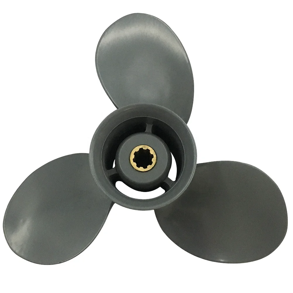 8-20HP  9 1/4X10  3 Blades boat  AlUMINUM  OUTBOARD MARINE PROPELLER  matched for  HONDA engine  perfectly