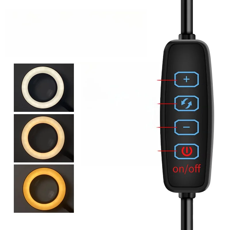 New Product 6X Solder Table Helping Universal Clamp Magnifying Glass LED Magnifying Lamp For Mobile Phone Circuit Board Repair