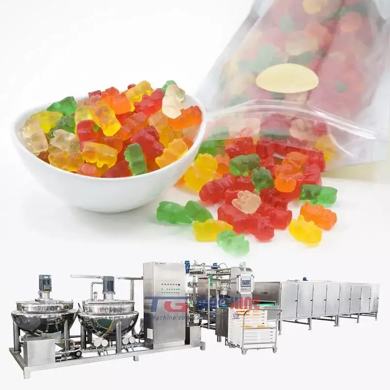 center filling vinegar gummy machine kids gummies making machinery vitamin gummy candy machine