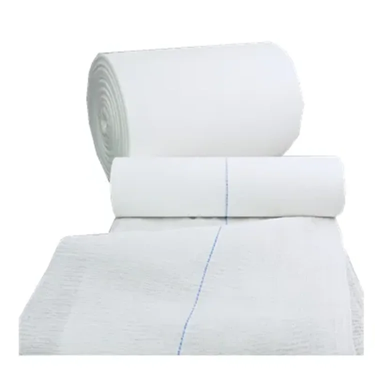 Medical consumables suppliers customized white cotton gauze roll medical