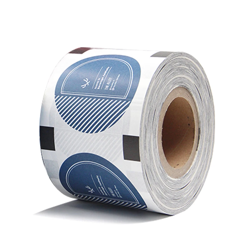 Custom Printed Food Grade Packaging Material Metalized PET Film Roll for Sachet Instant Coffee