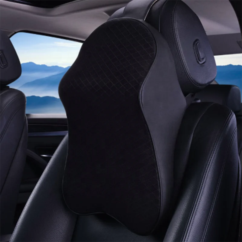 Newly Designed Massage Car Seat Headrest Pillow Pain Relief Memory Foam Car Neck Pillow