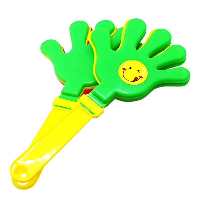 Promotion Gift Noise Maker OEM Clap Plastic Cheering Hand Clapper Sport Fans Cheering Activities clapping Toy Hand Clapper
