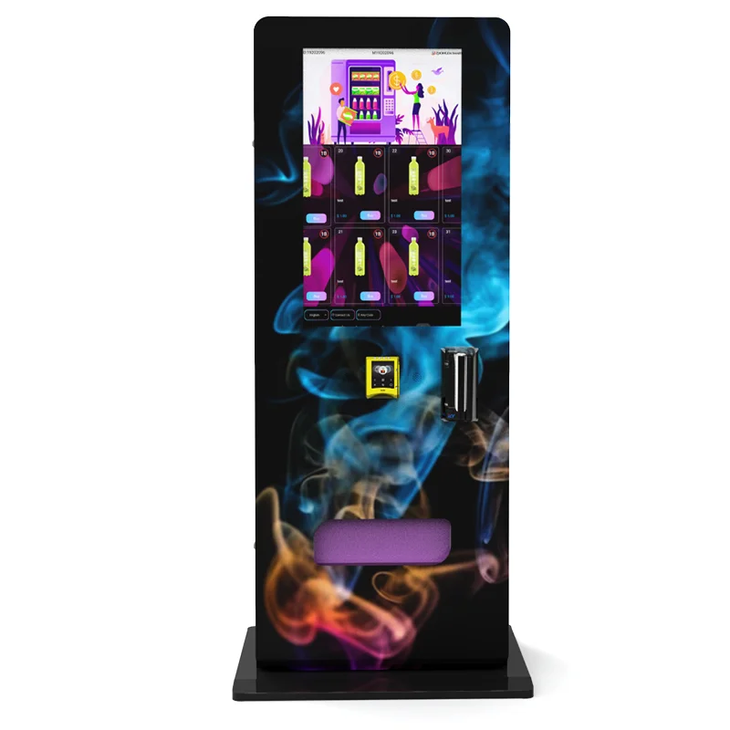 Zhongda hot sale free stand custom vending machine mini with age verification