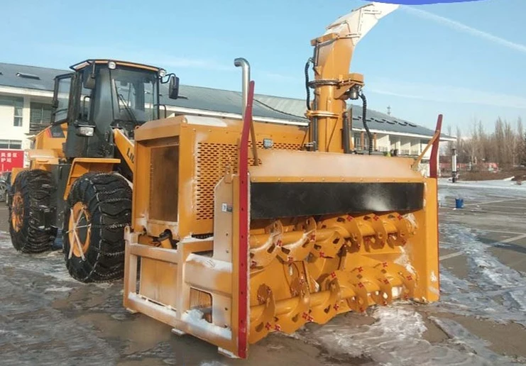 С системой мощности двигателя Высокоэффективная снегоочистительная машина