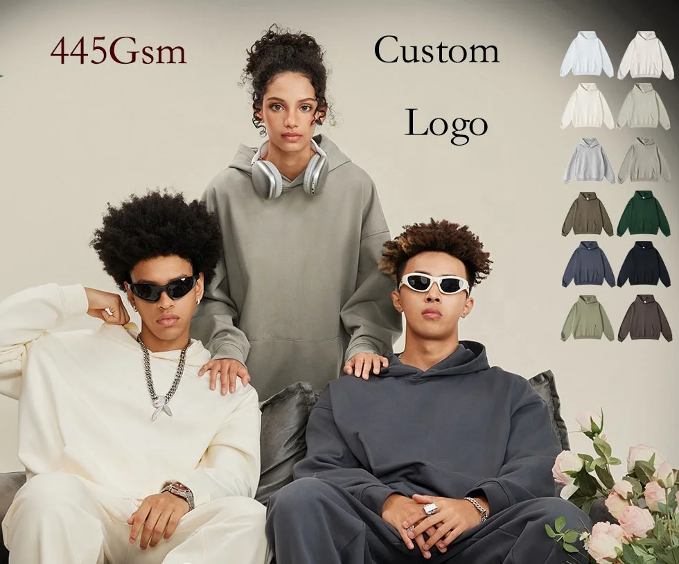 Custom High quality hoodies OEM 440Gsm hood/ High Quality heavy warm winter unisex Best Price hoodies for men