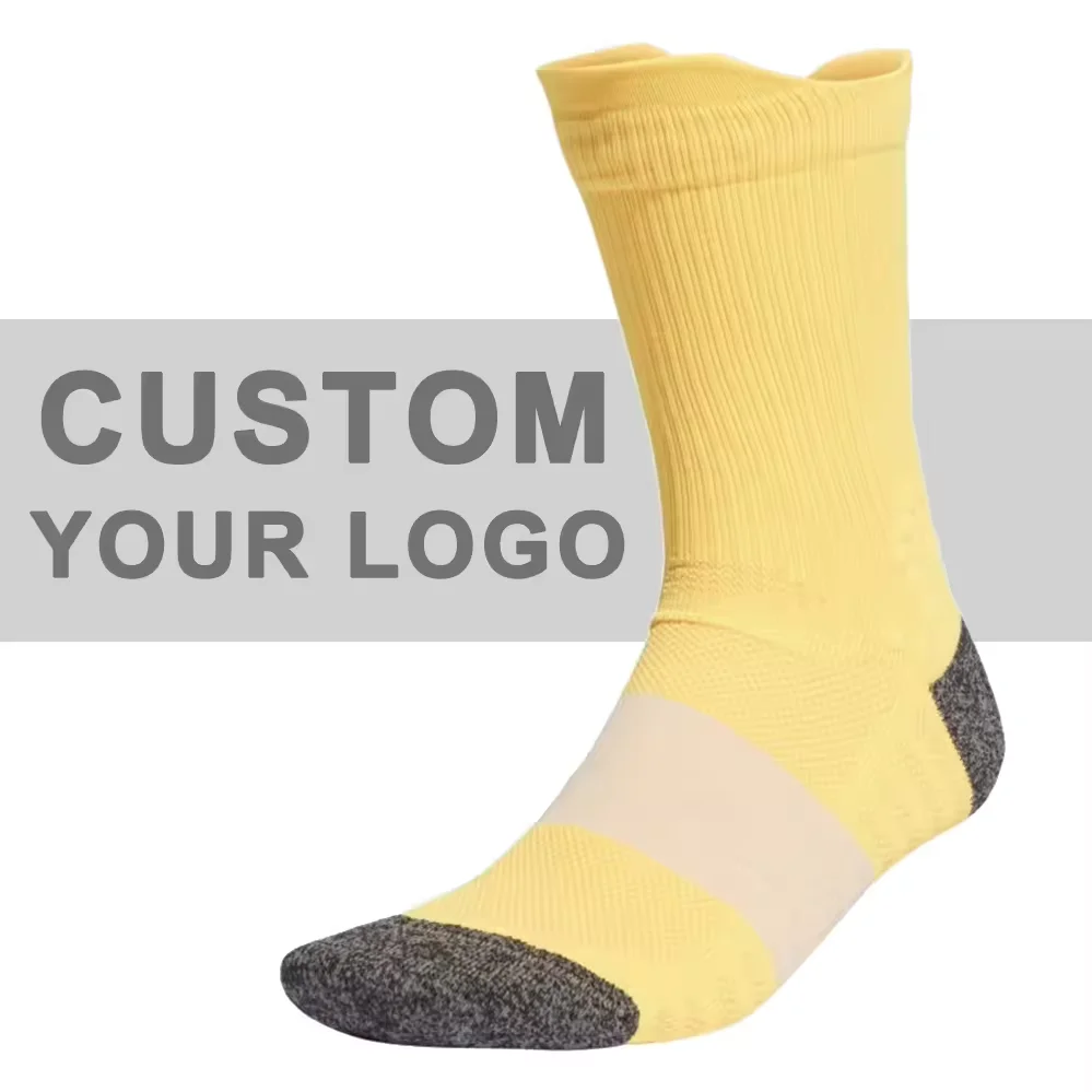 Business Black White Custom Mens Socks High Quality Designer Crew Cotton Custom Logo Knitted Outdoor Sports Comfortable Spring