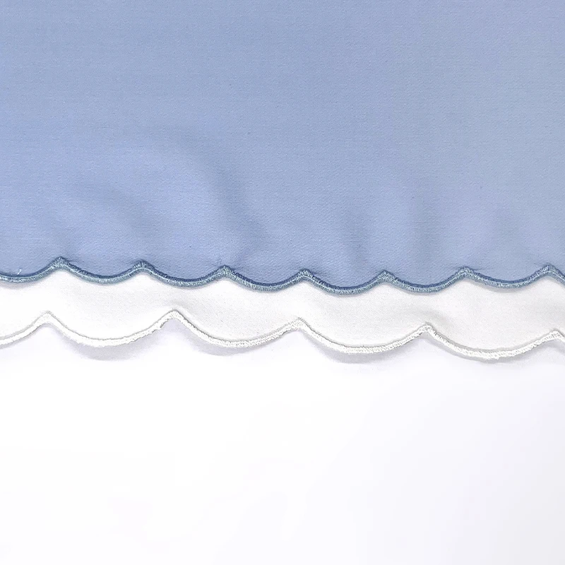 70*180 customize sulam bawal embroidery edge scallop tudung Malaysia chiffon hijab shawls scarves