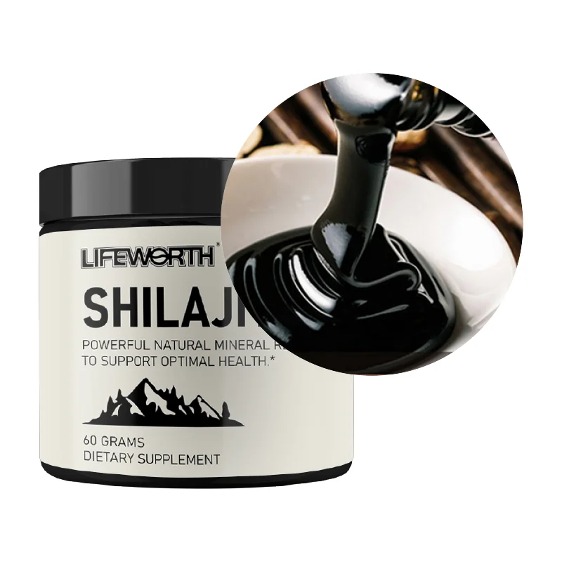 Lifeworth Top Quality Himalayan Shilajit Liquid Drops and Shilajit Resin Lab tested Fulvic Acid Rich Himalayan Shilajit