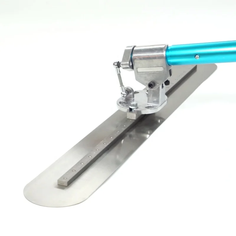 Good Quality Concrete Trowel With Round End Fresno MC117A-36R Rock It Bracket