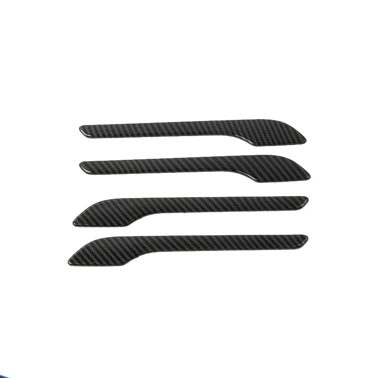 Car accessories 2021 Carbon Fiber Door Handle Exterior Cover Trims Accessories for Tesla Model 3  Model Y