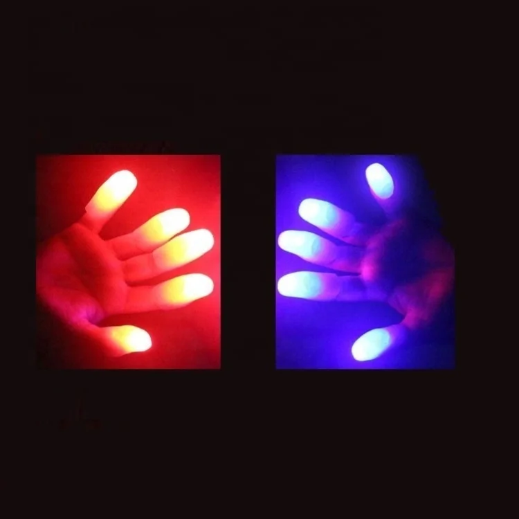 magic light up led finger thumbs light for party and Halloween
