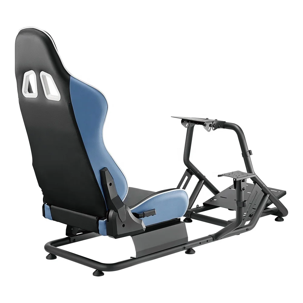 LRS09-BS02 Car F1 Gaming Racing Simulator Cockpit Sim Cockpit Driving Simulator with Gear Shift Mount Steering Wheel Mount