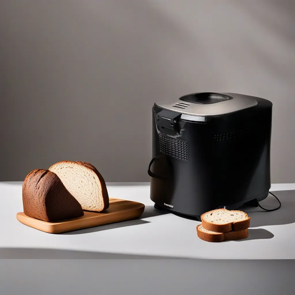 Bread Maker 2LBS 550W 120V 12 digital programs up to 5800g 3 crust options Warming Function, Time Delay