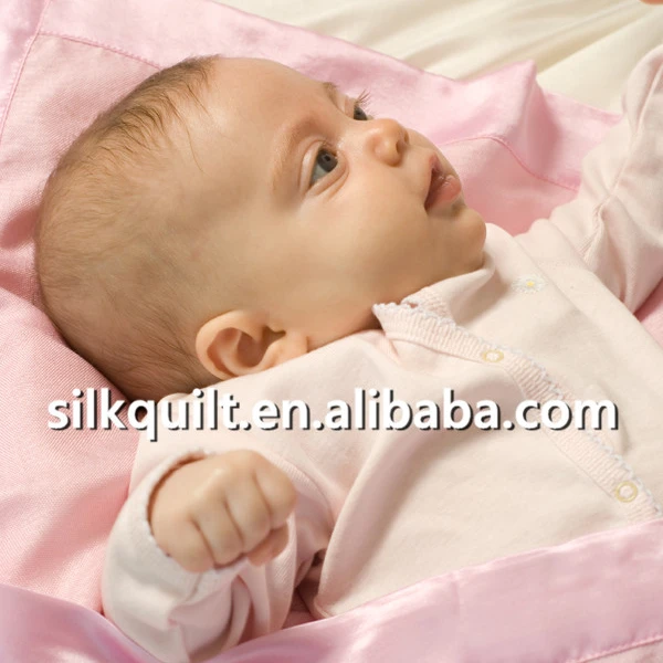 
Одеяло из 100% натурального шелка для ребенка или одеяло из 100% бамбука, размер и цвет заказчика 