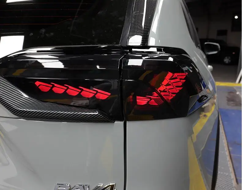 AKD Car Styling Tail Lamp for Toyota RAV4 Tail Lights 2019-2022 New Rav4 LED Tail Light Dynamic Signal Auto Accessories
