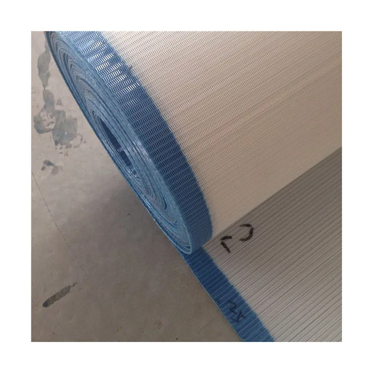 Belt filter press Sludge dewatering and drying Polyester Spiral Mesh Press filter belt