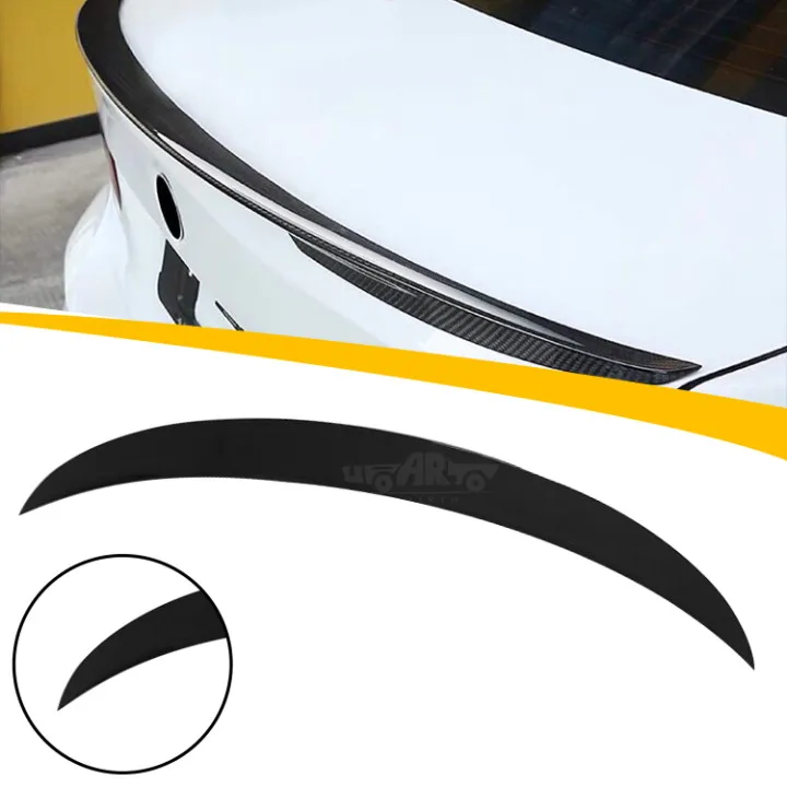 Haosheng Factory Produce ABS Plastic Carbon Fiber Rear Boot Spoiler For BMW X6 E71 2008 2009 2010 2011 2012 2013 2014 2015