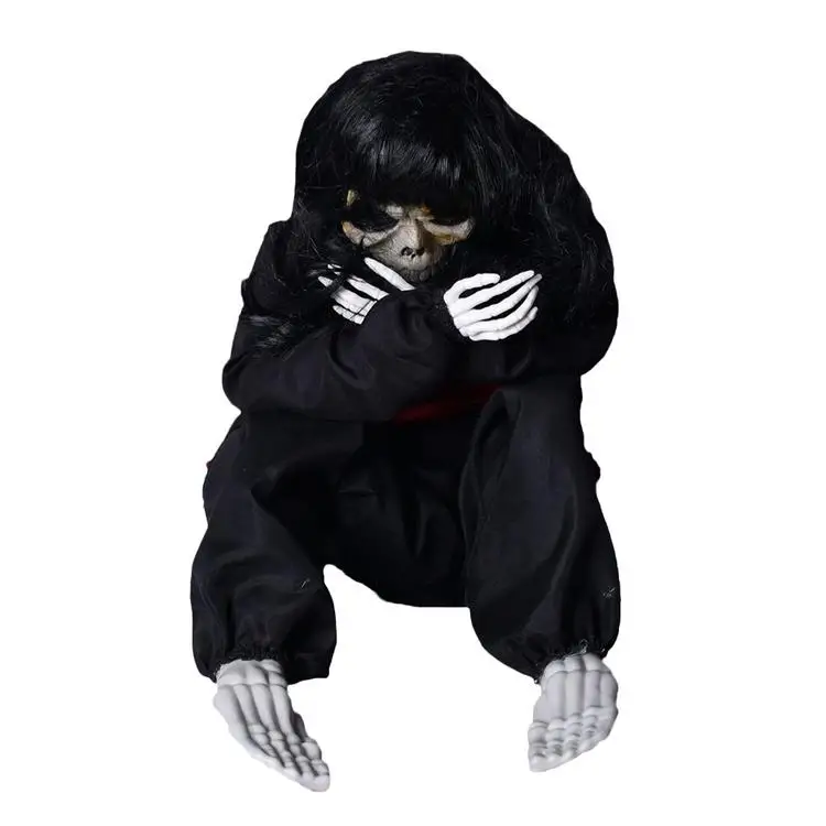 
Haunted House Female Ghost doll Halloween Trick Prop for Bar KTV Decoration dolls 