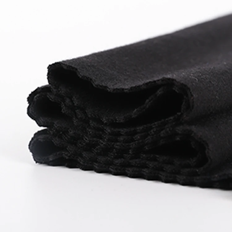 
hot Selling black color elasticity Comfortable so soft acrylic marine fabric 
