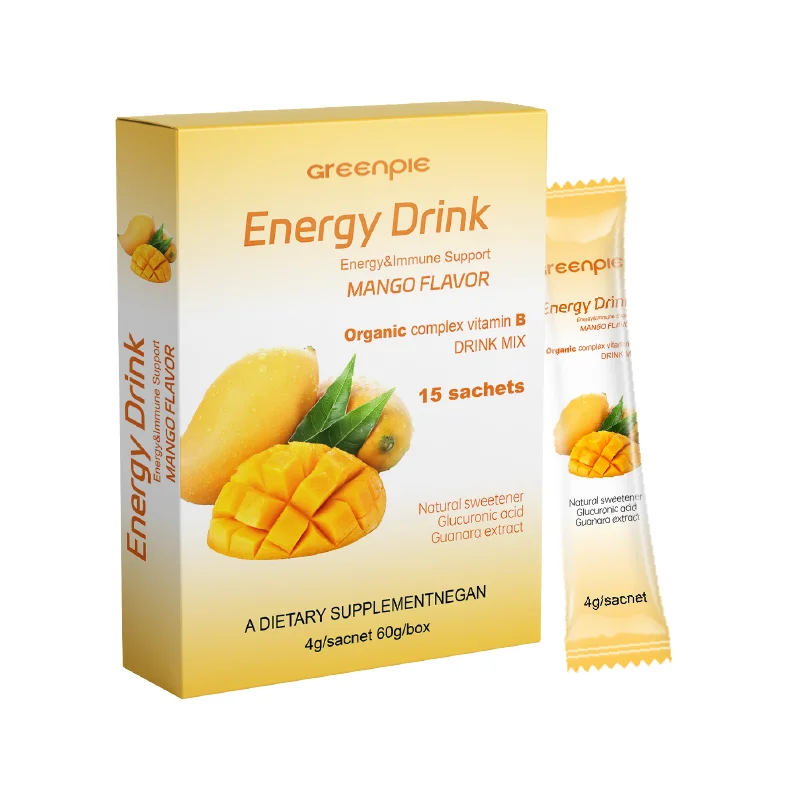 Greenpie 4-in-1 sport drink pre post workout multivitamin electrolyte performance supplement drink