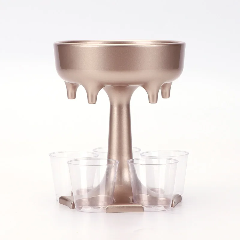 Изготовленный На Заказ 6L стеклянный диспенсер для напитков с краном и крышкой в цветной упаковке