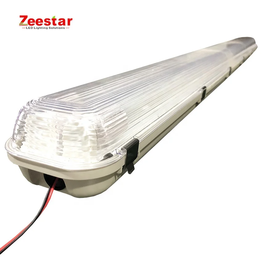 110v 58w 5ft промышленные светодиодные двойные фонари ip65 tri proof 40w