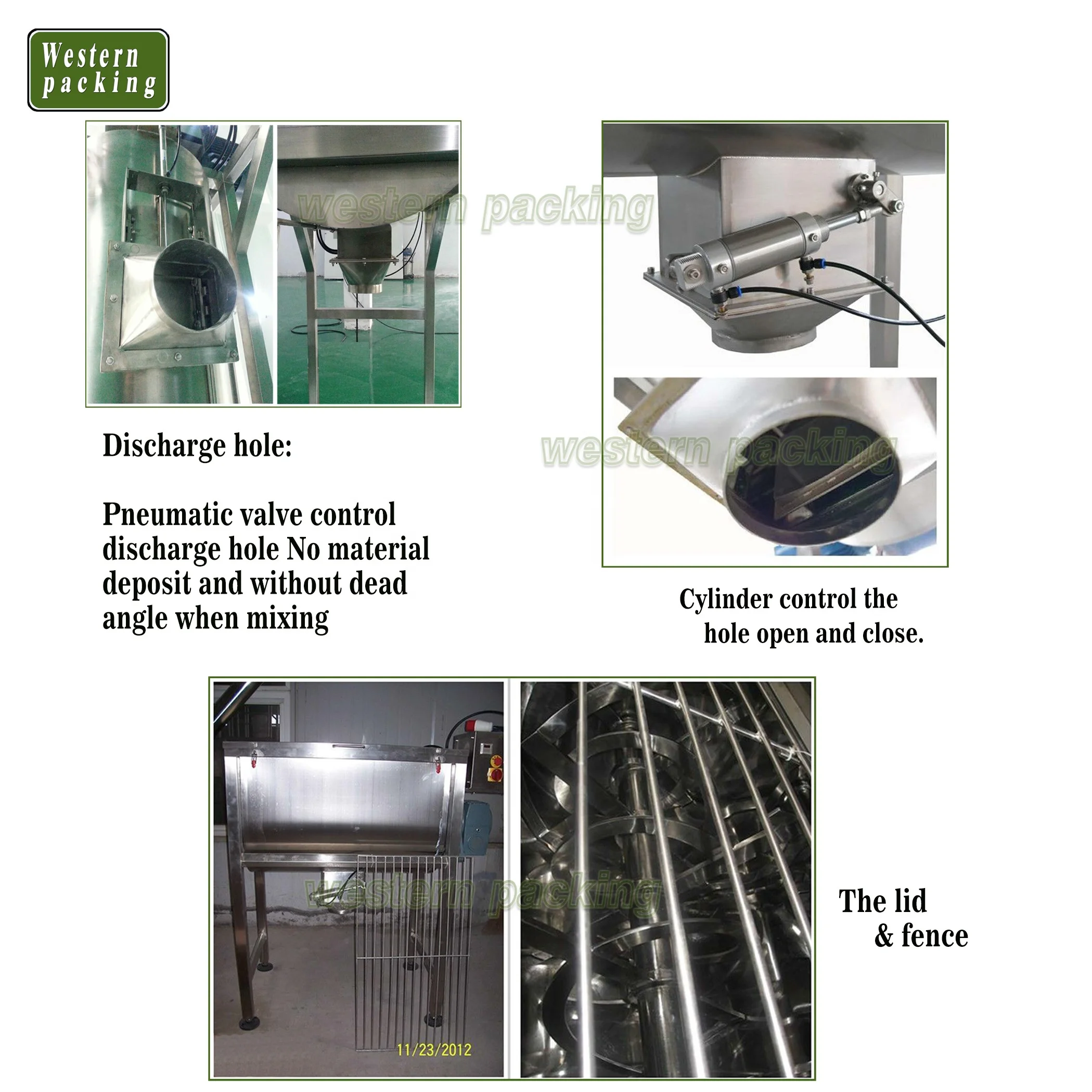 Industrial Ribbon Blender Powder Blender Ribbon Blender Manufacturers