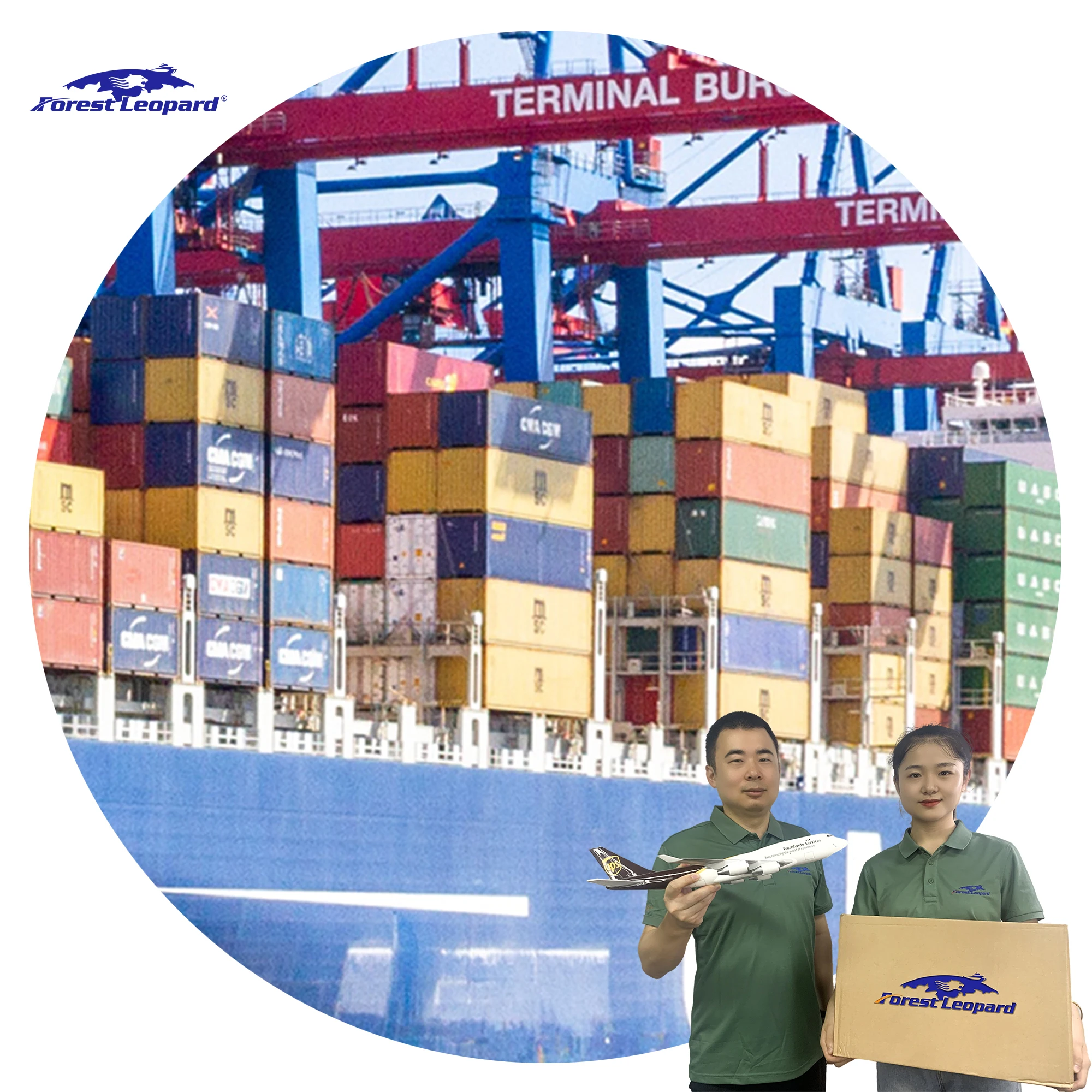 Free Customs Clearance Rates Logistics Agent Express SeaFreight Forwarder From China To USA  Freight shipping LAX9