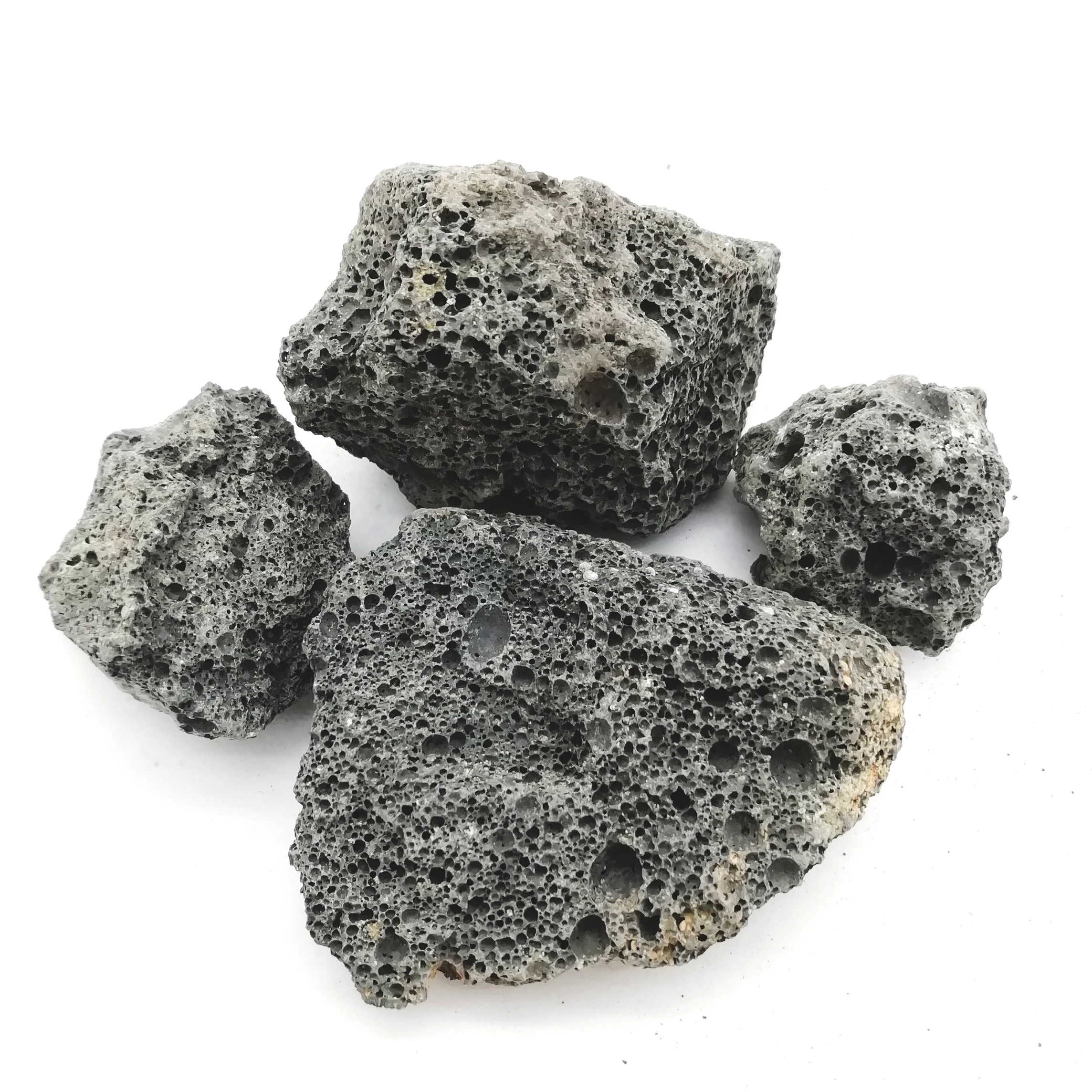 natural lava stone black basalt grill stone