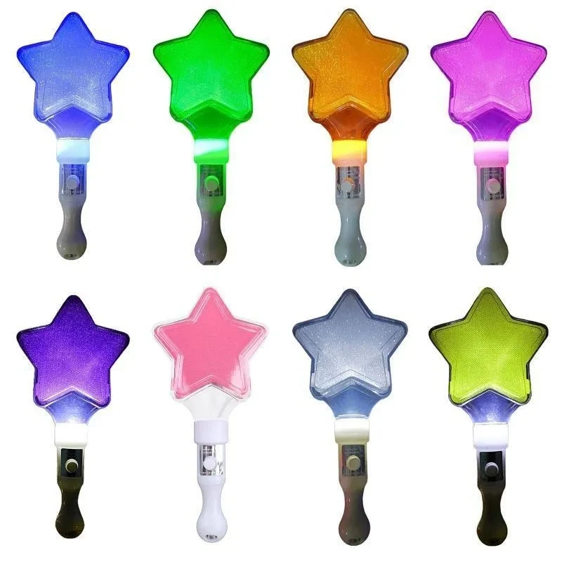 Led Star Glow Stick Luminous Stick Party Flashing Light Toys Supplies Flashing Tube Concert