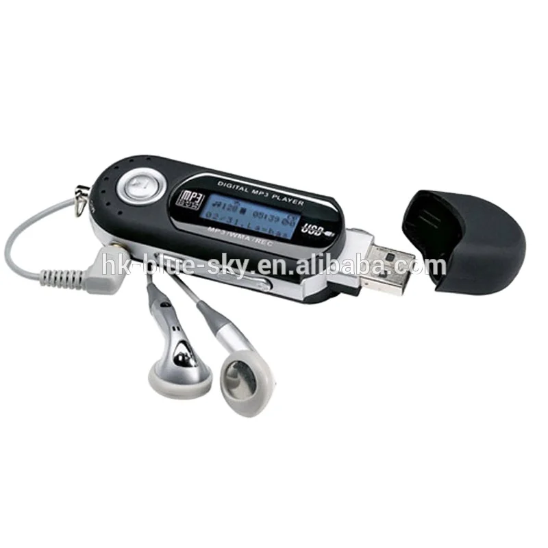  Лидер продаж портативный USB MP3-плеер с поддержкой батареи AAA память 4 Гб цветным