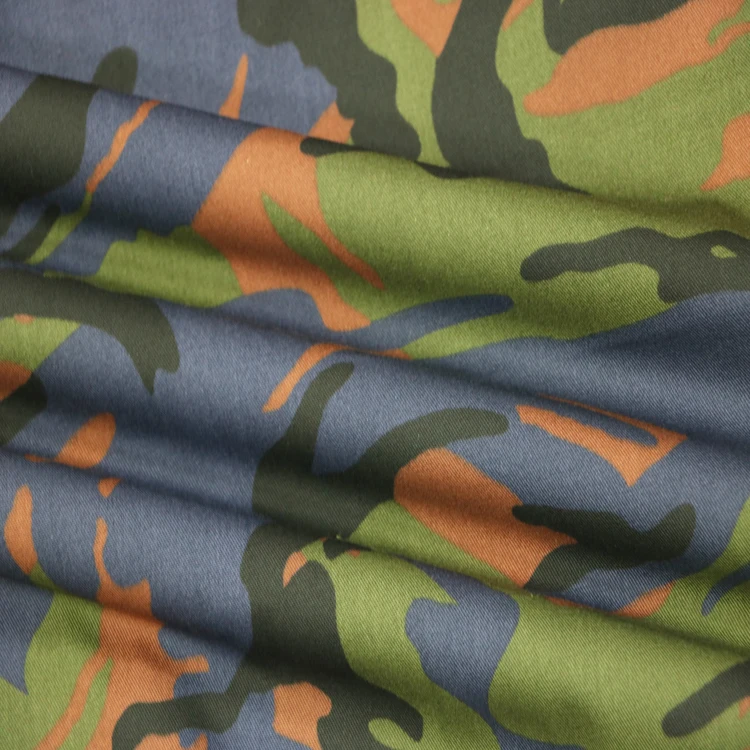 High Quality Uniforms Fabric Camo Printed Fabric For Kenya BT-119