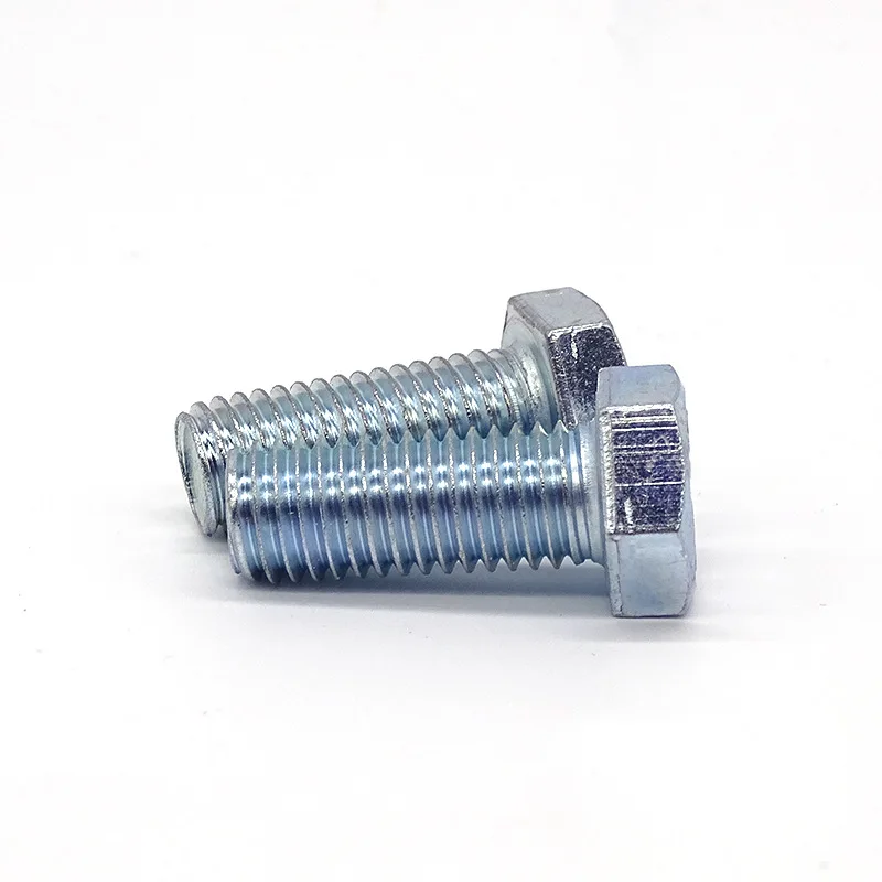 M16x50 Hex Head Bolts Metric Hexagon Bolts Cap Screws Suitable for Metal Construction