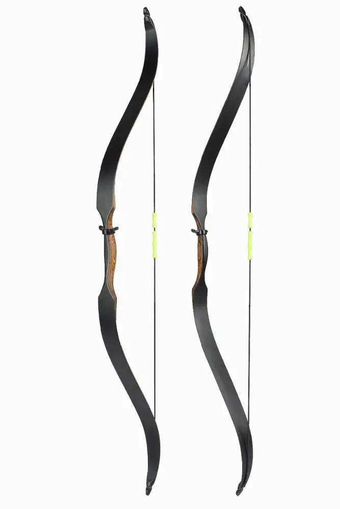 ZS-C1  Traditional wood one piece recurve bow  long bow for Kids shooting and play games   laminated recurv bow