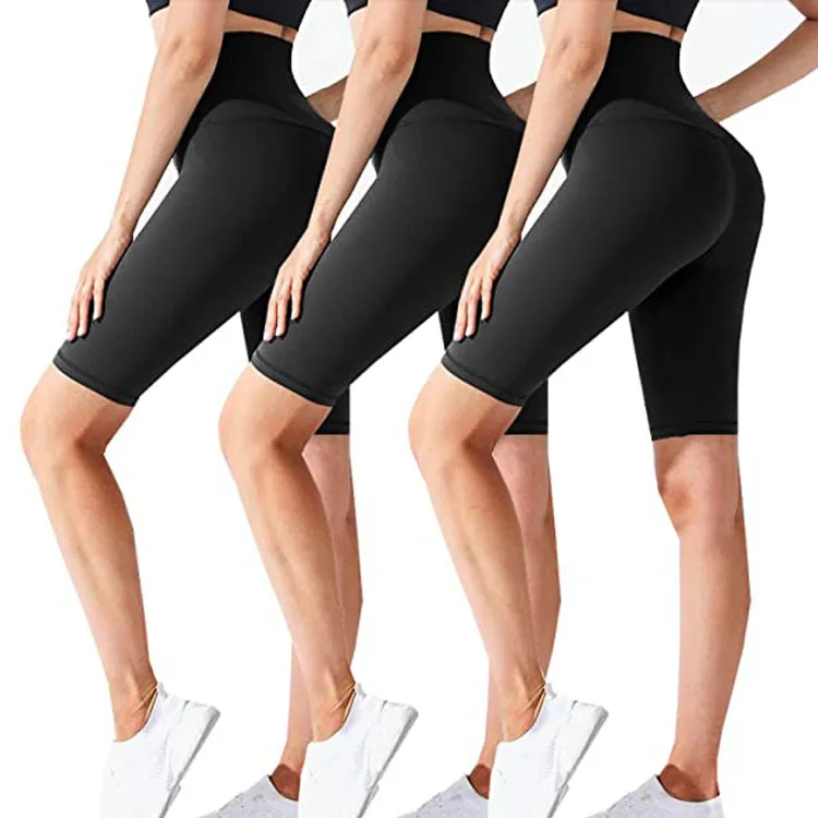 Комплект женских велосипедных шорт, компрессионные шорты для бега в тренажерном зале, комплект для девочек