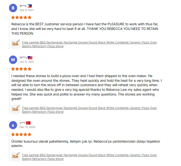 15 Inch Round BBQ Baking Pizza Stone High-Quality Cordierite Pizza Stone Manufacturer Wholesale Pizza Stone For Oven And Grill