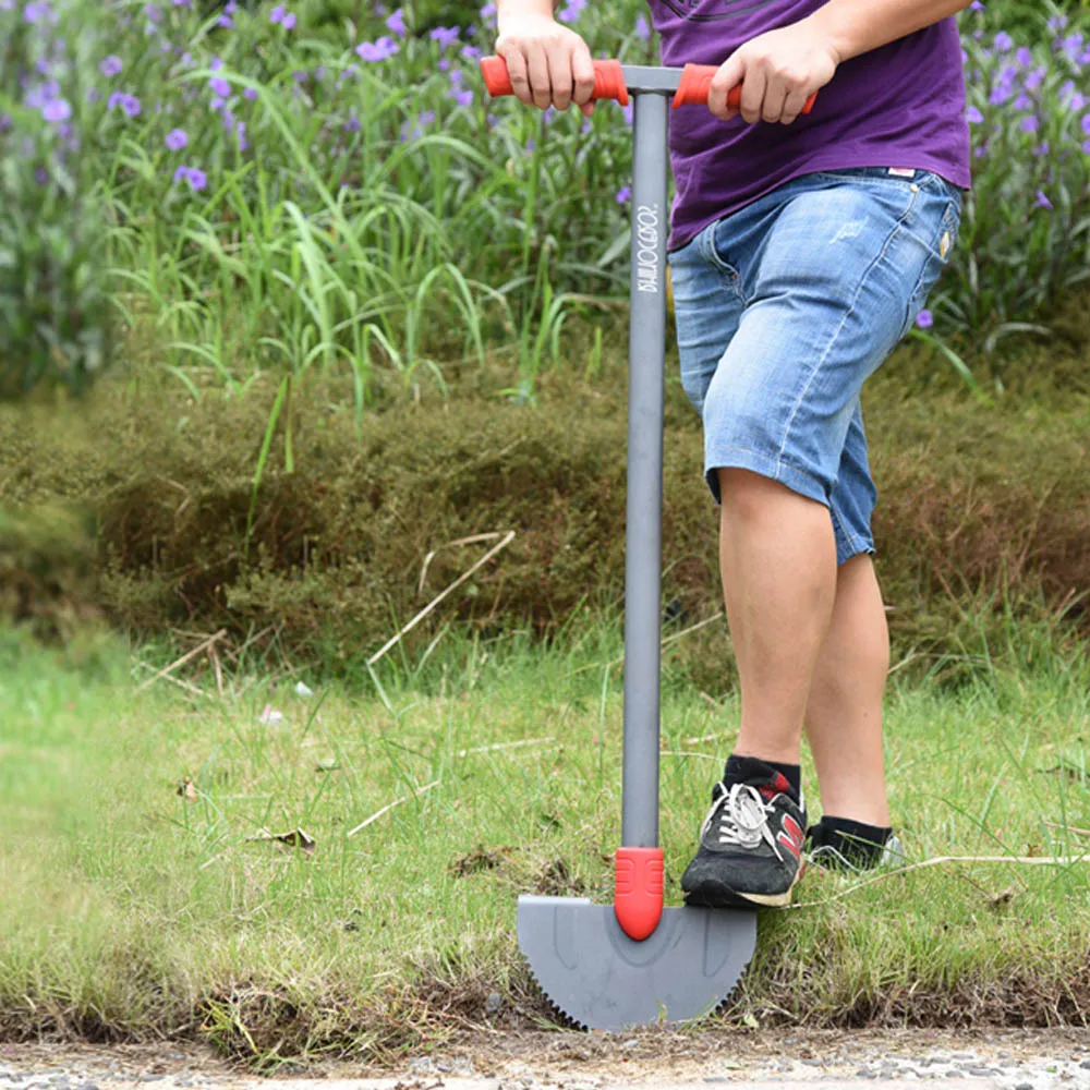 Wholesale Certified  Unique Angled Head Design  Durable Steel Garden Tool Handle Lawn Edger