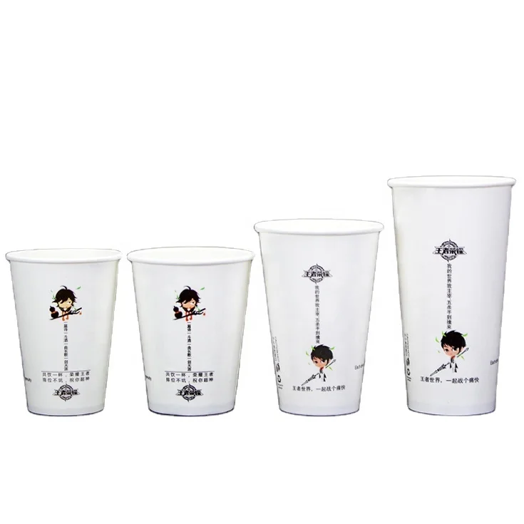 Дизайнерский образец бесплатно 8 унций 10 унций 12 унций 16 унций торговый автомат одноразовый Бумажный стакан для напитков Тайвань