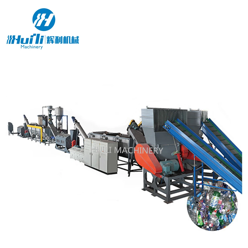 ПЭТ-бутылки дробления стиральная сушки recyclingline/неныжная пластичная рециркулируя оборудование для пэт бутылок