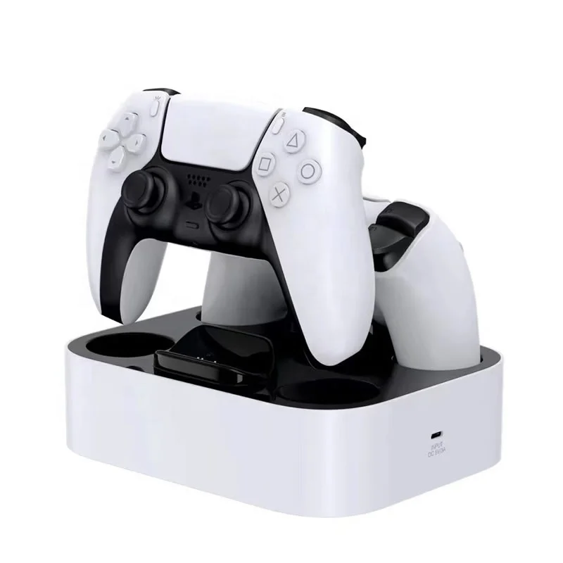 New Arrival Ps5 Dual Controller Charger Sony Dualsense Station Charging Dock For Playstation 5 Controller Accessories