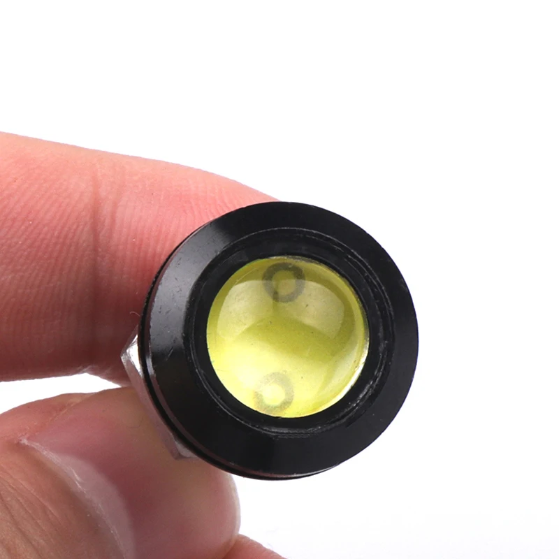 ADT High power Daytime Running Lights Source Backup Reversing Parking Signal Lamp Waterproof 18-23mm black/sliver Led Eagle Eye