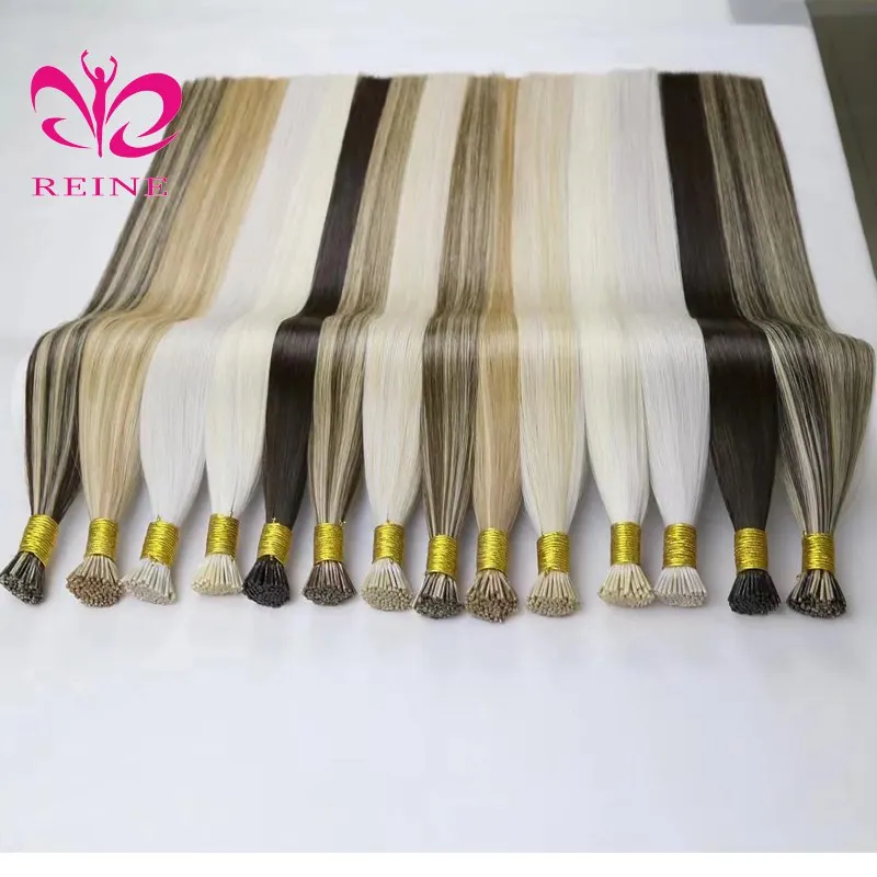 Wholesale One Donor Health Unprocessed Raw Vietnamese Virgin Cuticle Aligned Hair, Straight itip Hair Extensions