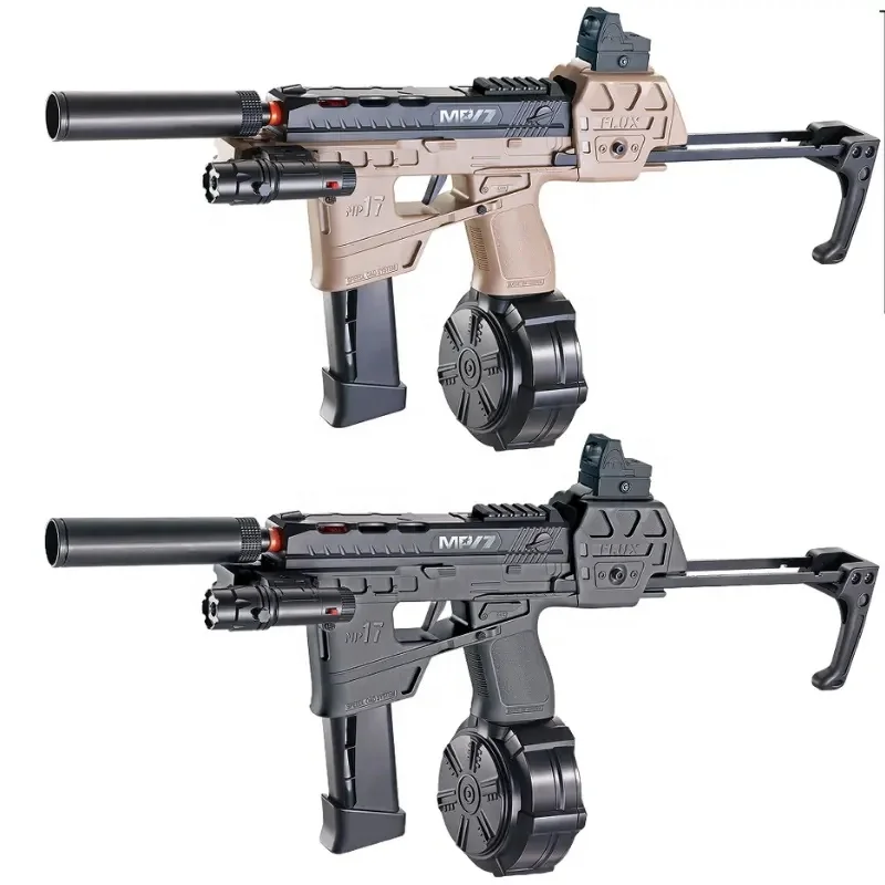 Kids Shooting Team Game Auto Splatter Ball Beads Paintball Toy Guns Mp17 Pistolas De Hidrogel Electric Water Gel Gun For Adults
