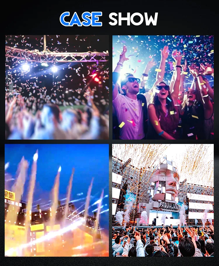 Super stage effect floating streamer rose petal wedding electric confetti tube electric confetti gun