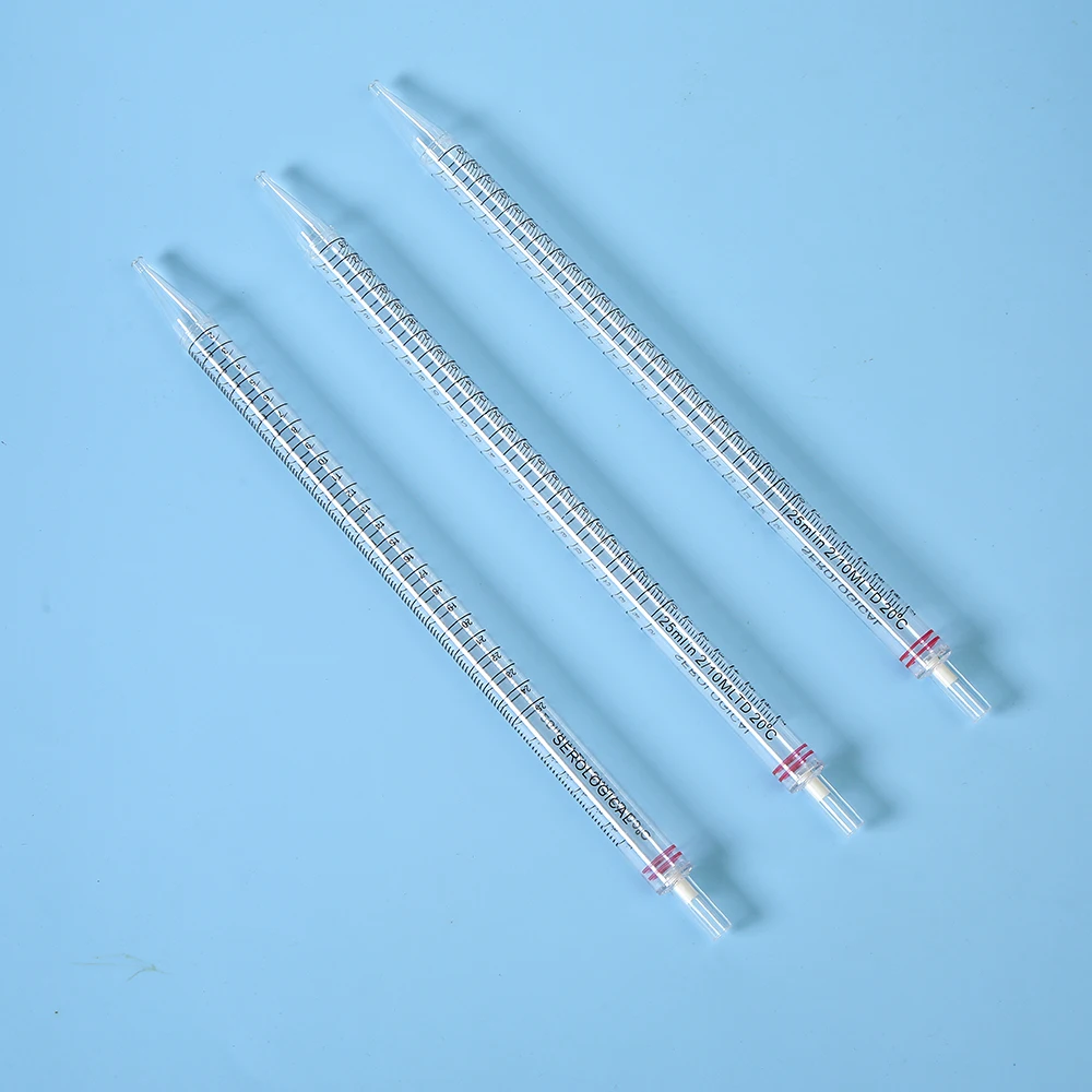 1ml 2ml 5ml 10ml 25ml 50ml Lab Use Disposable Sterile Plastic Pipette Serological Pipette