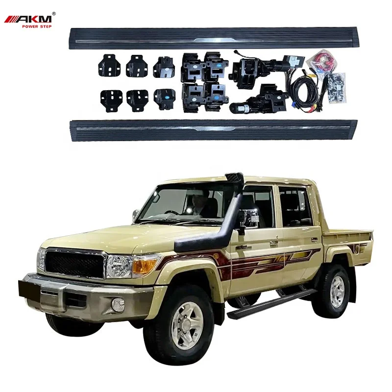 Noble 4x4 алюминиевая отделка кузова автозапчасти плата run step power Running board для Toyota Land Cruiser LC79 боковой шаг