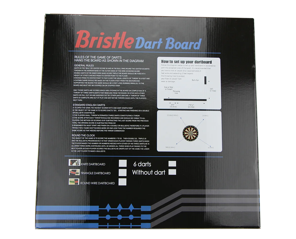 Round Wire sisal bristle dartboard dart board,dart board,BSCI factory