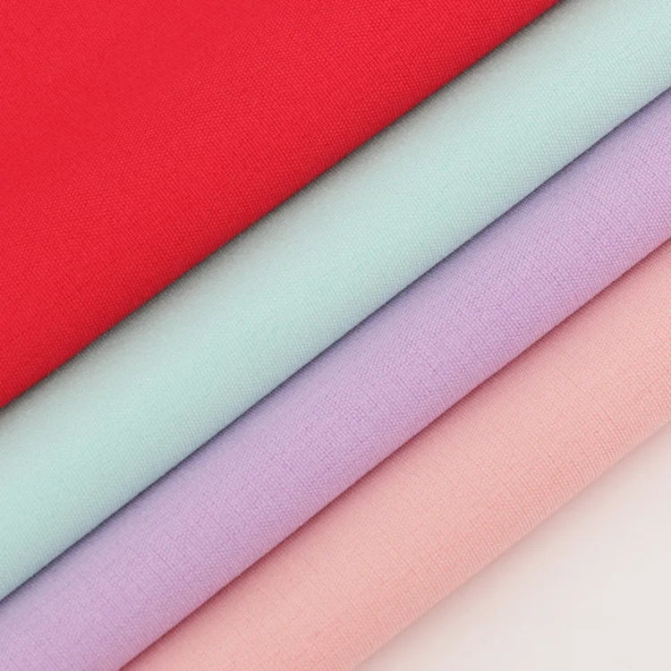 Repreve recycled 100D plain polyester elastane spandex fabric